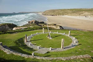 England Prints: Sundial and Perran