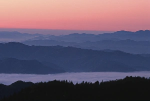 Sunrise at Clingmans Dome, Great Smoky Mtn NP, NC