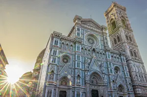 Bell Prints: Sunrise. Duomo Santa Maria del Fiore. Tuscany, Italy