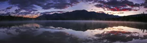 Canada Collection: Sunrise at Edith Lake, Jasper National Park, Alberta, Canada