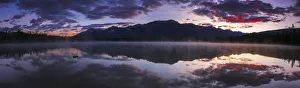 Canada Collection: Sunrise at Edith Lake, Jasper National Park, Alberta, Canada