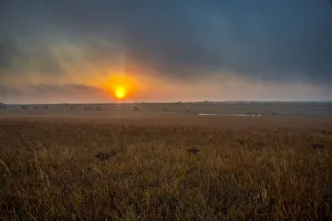 Kansas Prints: Sunrise in the Flint Hills of Kansas
