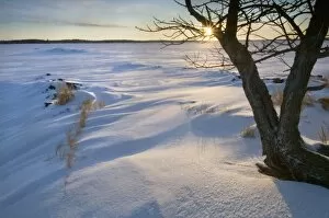 Sunrise, from the Grassy Islands, Lake Kabetogama, Voyageurs National Park, Minnesota