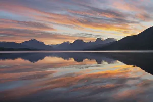 Still Prints: Sunrise at Lake McDonald, Glacier National Park, Montana