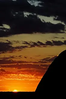 Monolith Prints: Sunrise, Uluru / Ayers Rock, Uluru - Kata Tjuta National Park, World Heritage Area
