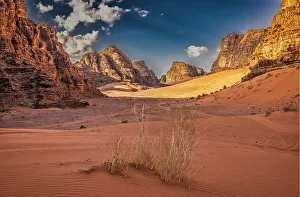 Wadi Rum Prints: Sunrise, Wadi Rum, Jordan