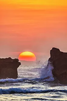 Bali Prints: Sunset in Bali, Indonesia, a tropical paradise