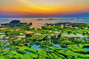 Bali Prints: Sunset in Bali, Indonesia, a tropical paradise