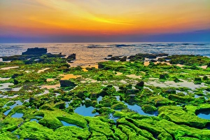 Bali Prints: Sunset in Bali, Indonesia, a tropical paradise