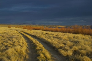 Reservoir Prints: Sunset Above Flaming Gorge, Green River, Wyoming
