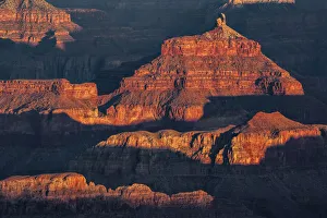 Redrock Prints: Sunset, Grand Canyon National Park, Arizona