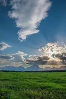 Roddy Scheer Prints: Sunset, Grand Tetons National Park, Wyoming, USA