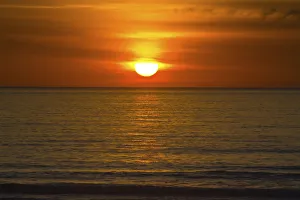 Images Dated 19th September 2018: Sunset, Heceta Beach, Oregon Coast, Pacific Ocean, Oregon, USA
