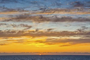 Images Dated 18th September 2018: Sunset at Heceta Beach, Oregon Coast, Pacific Ocean, Oregon, USA
