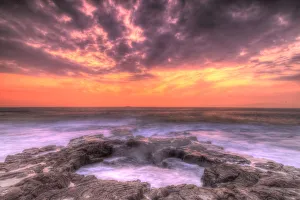 Sunset at Kailua-Kona, Big Island, Hawaii