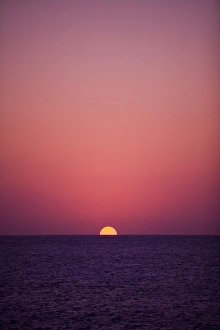 Images Dated 1st April 2006: Sunset, Little Cayman, Cayman Islands, Caribbean