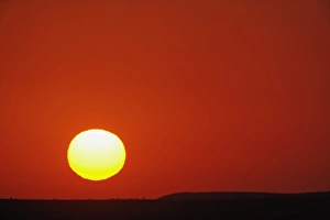 Images Dated 2nd September 2008: Sunset, Masai Mara Game Reserve, Kenya
