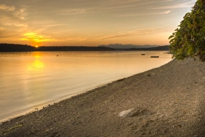 Natural Beauty Prints: Sunset. Olympic Peninsula, Washington, US