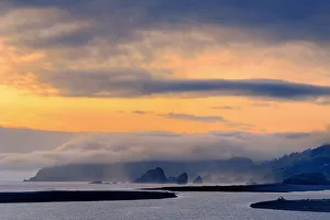 Seastack Prints: Sunset along Samuel H. Boardman State Scenic Corridor, Oregon