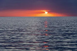 Prints of Sunset sky with clouds over ocean seen from La Boca, Cuba Caribbean Prints: Sunset sky with clouds over ocean seen from La Boca, Cuba