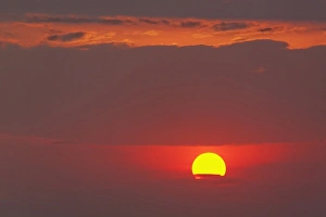 Images Dated 13th September 2008: Sunset sky, Serengeti National Park, Tanzania