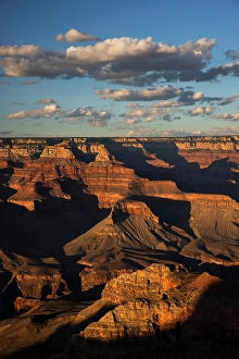 Images Dated 19th January 2024: Sunset from south rim, Grand Canyon National Park, Arizona