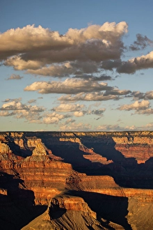 Images Dated 19th January 2024: Sunset from south rim, Grand Canyon National Park, Arizona