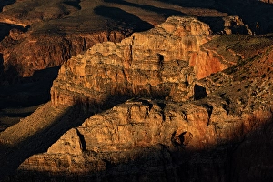 Images Dated 19th January 2024: Sunset from south rim, Grand Canyon National Park, Arizona