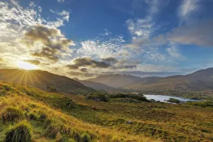 Images Dated 2023: Sunset over Upper Lake Killarney in Killarney National Park, Ireland