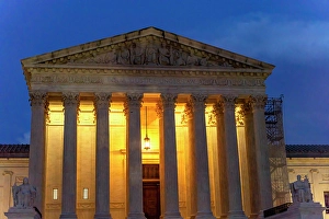 Illuminated Prints: US Supreme Court Illuminated, Capitol Hill