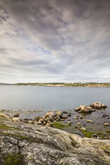 Europe Prints: Sweden, Bohuslan, Salto Island, rocky cove seascape