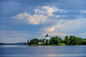 Fredrik Norrsell Prints: Sweden, Jamtland, Hammerdal. Hammerdal Church built in 1782