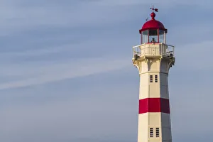 Sweden, Scania, Malmo, Inre Hamnen inner harbor, lighthouse