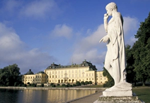 Royalty Prints: Sweden, Stockholm. Drottningholm Castle, World Heritage Site