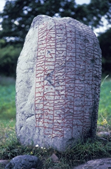 Skane Prints: Sweden, Stockholm. Skane Stone