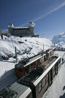 Images Dated 23rd February 2005: SWITZERLAND-Wallis / Valais-ZERMATT: Gornergrat Mountain (el.3089 meters)-Gornergrat