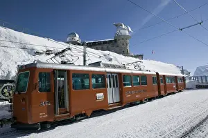 SWITZERLAND-Wallis / Valais-ZERMATT: Gornergrat Mountain (el. 3089 meters)-Gornergrat