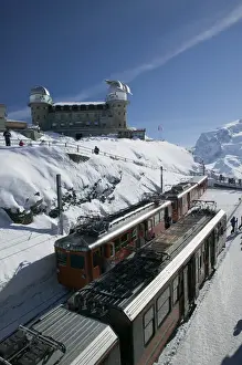 SWITZERLAND-Wallis / Valais-ZERMATT: Gornergrat Mountain (el. 3089 meters)-Gornergrat