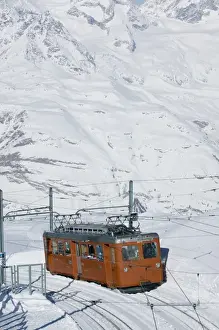 SWITZERLAND-Wallis / Valais-ZERMATT: Gornergrat Mountain (el. 3089 meters)-Gornergrat