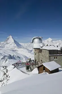 Images Dated 23rd February 2005: SWITZERLAND-Wallis / Valais-ZERMATT: Gornergrat Mountain (el. 3089 meters)-Gornergrat