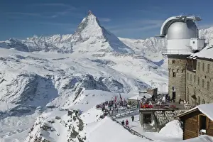 SWITZERLAND-Wallis / Valais-ZERMATT: Gornergrat Mountain (el. 3089 meters)-Gornergrat