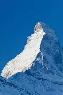 SWITZERLAND-Wallis / Valais-ZERMATT: Morning Light on the Matterhorn / Dawn