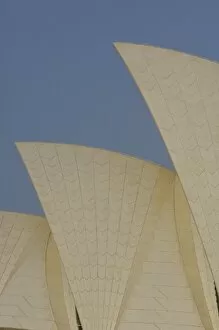 Sydney Opera House roof. Bennelong Point. Sydney. AUSTRALIA