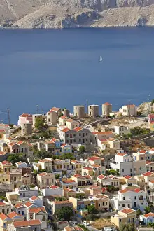 Quaint Prints: Symi Town, Symi Island, Dodecanese Islands, Greece