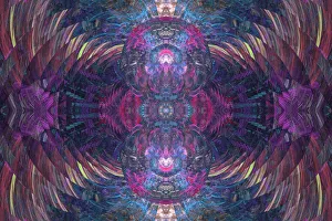 Abstract Prints: Symmetrical abstract