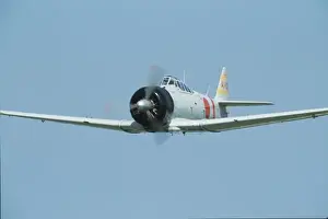 Wisconsin Prints: T-6 Texan modified to resemble a Japanese Mitsubishi Zero for a movie