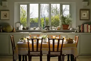 Lifestyle Prints: Table set for a breakfast meal. Credit as: Don Paulson / Jaynes Gallery / DanitaDelimont