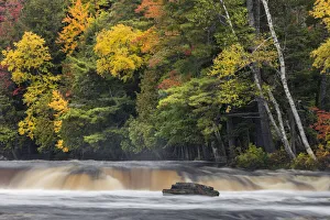 Images Dated 4th August 2020: Tahquamenon River and fall colors, Upper Peninsula of Michigan