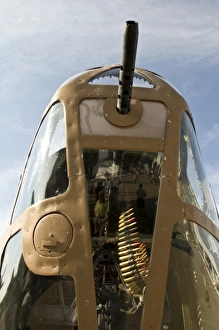 Air Plane Prints: Tail Gun Consolidated B-24 Bomber, Diamond Lil, reconfigured in 2007 and renamed Ol 927