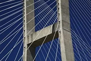 Talmadge Bridge details, Savannah, Georgia